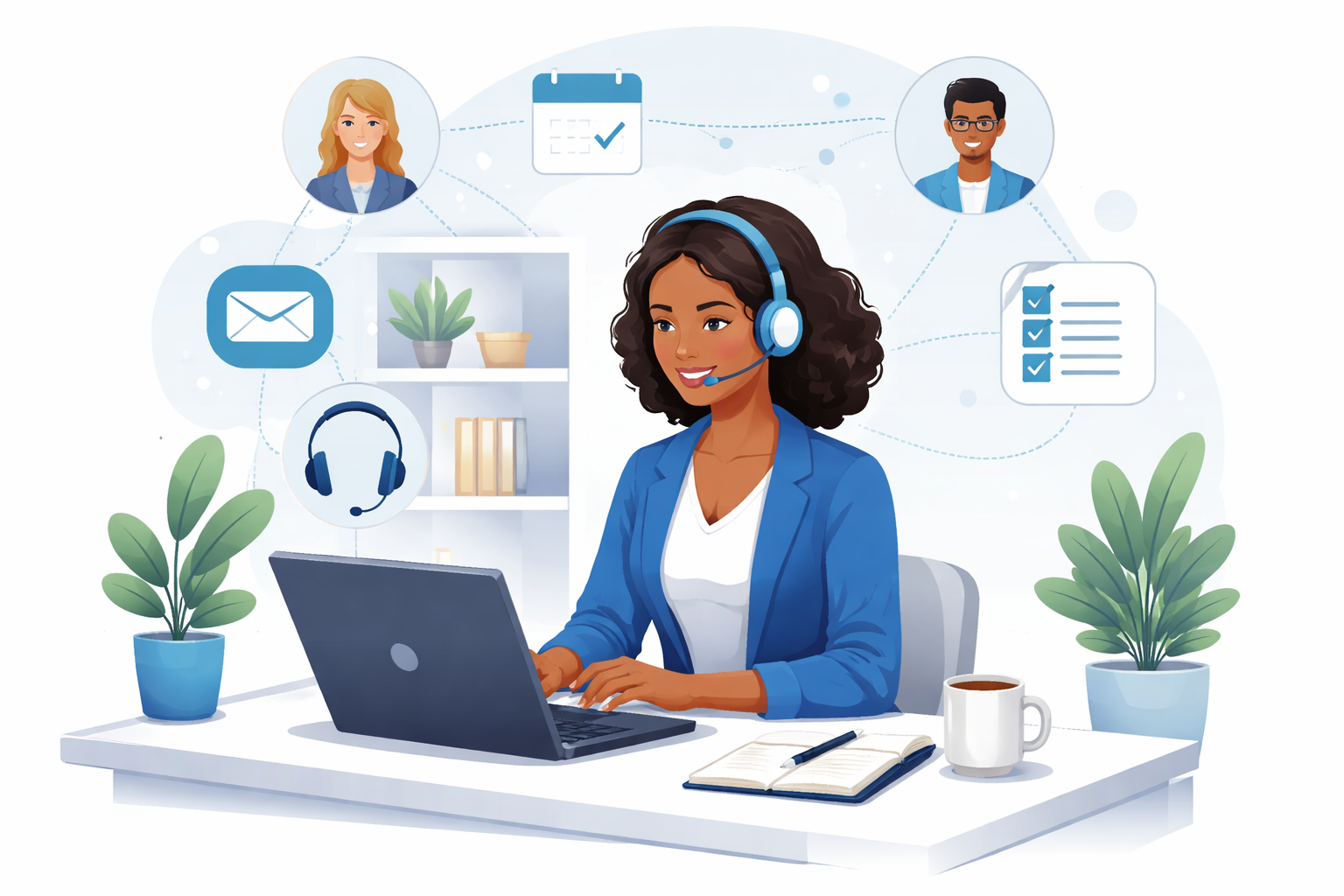 entry, customer service, virtual assistant,