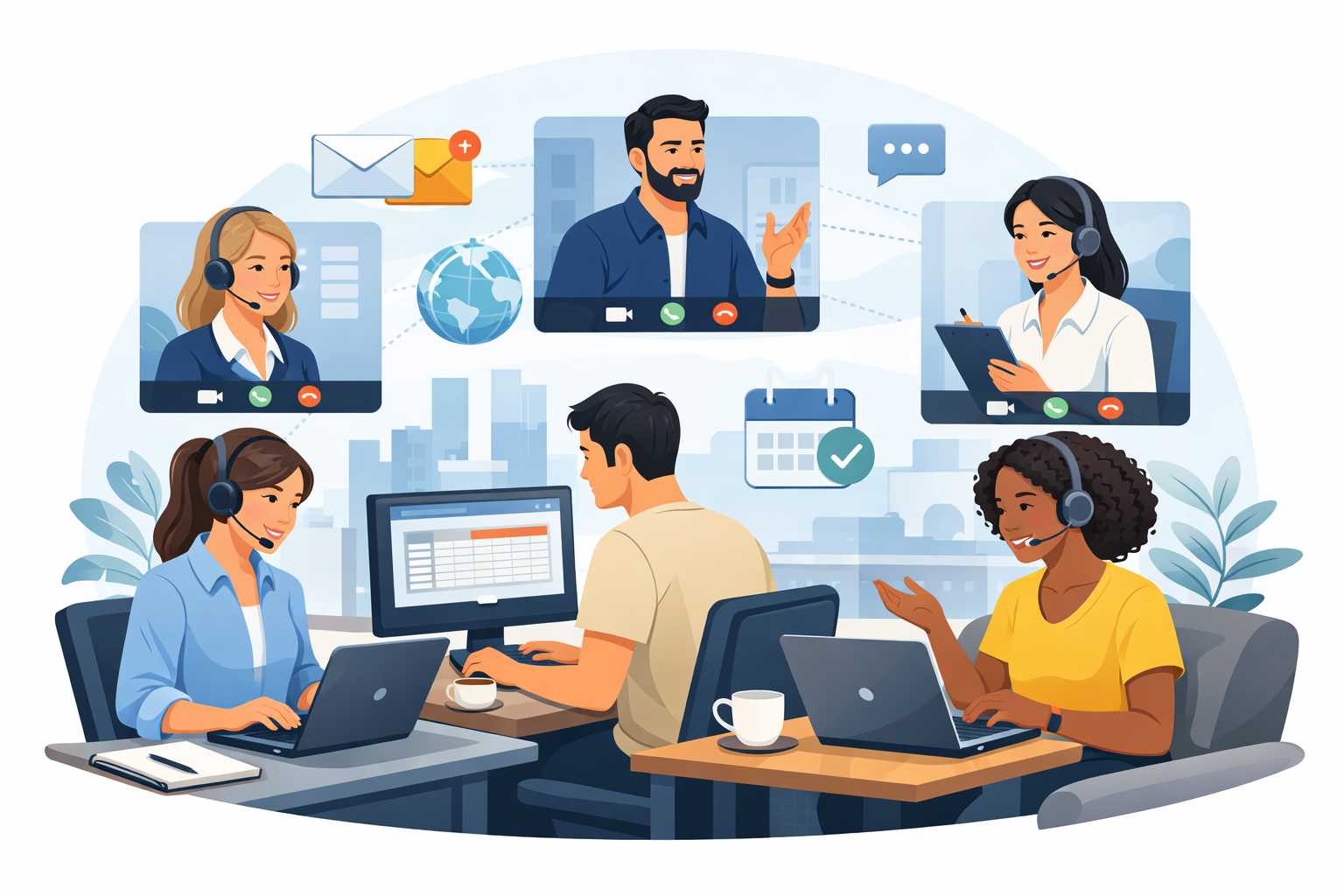 entry, customer service, virtual assistant,